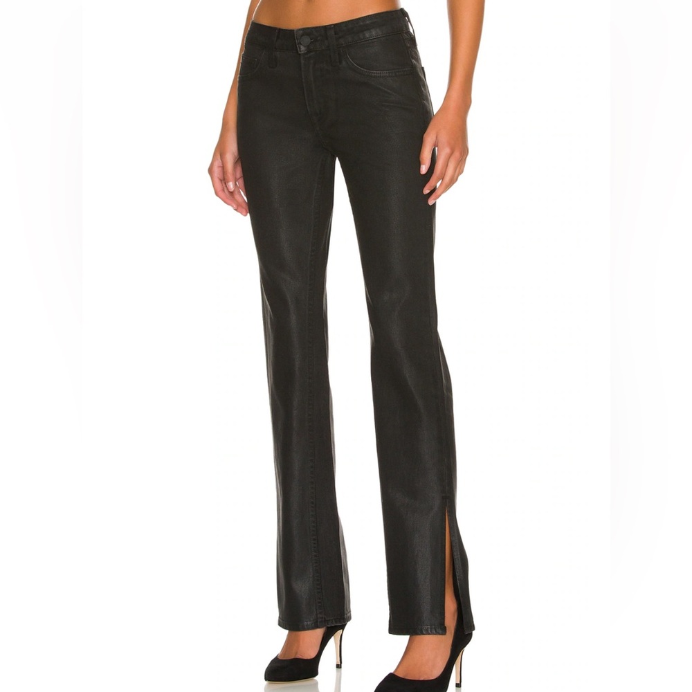 GRLFRND Hailey Low Rise Slim Boot in Manhattan Coated